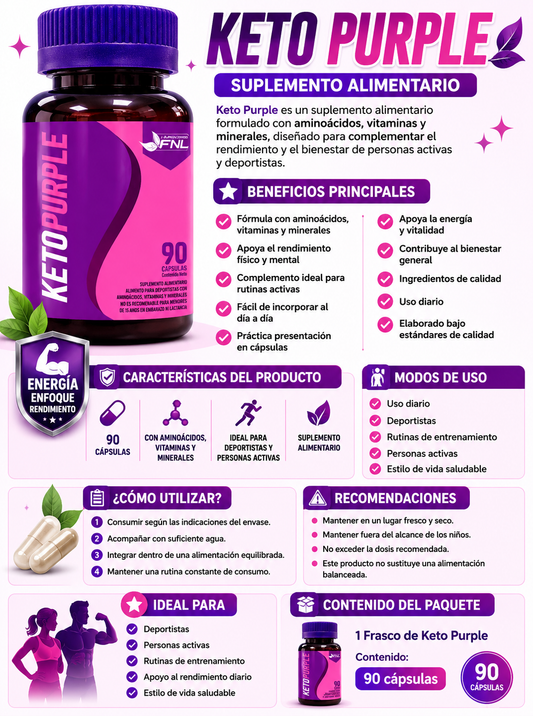 Keto Purple — Apoyo Control de Peso