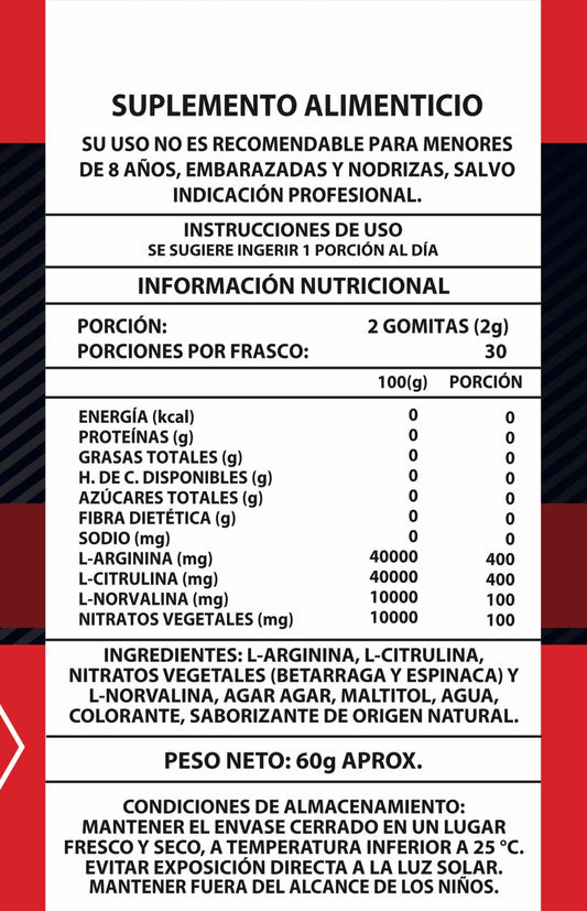 Pack Impulso Total — Óxido Nítrico + Creatina en Gomitas