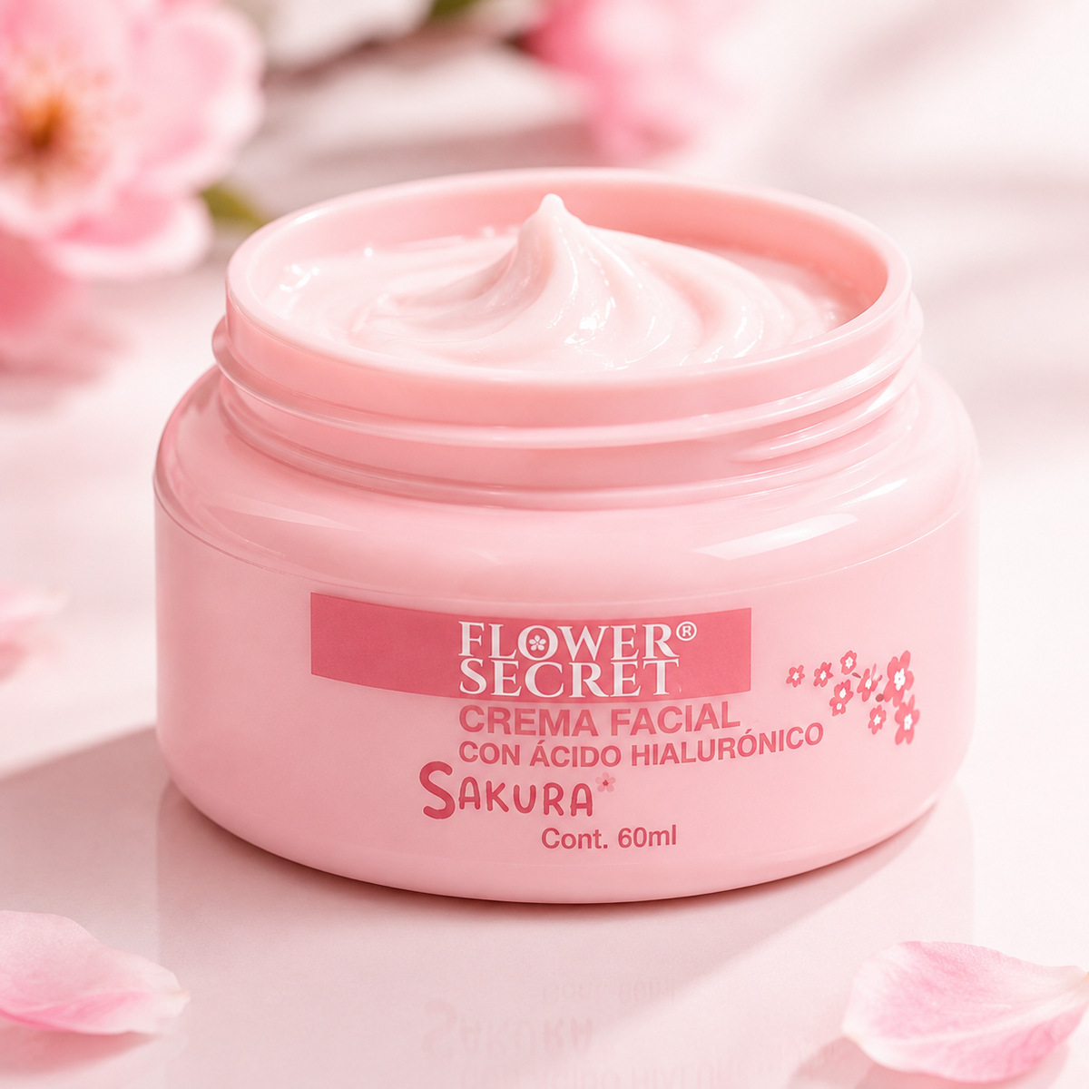 Crema Sakura con Ácido Hialurónico