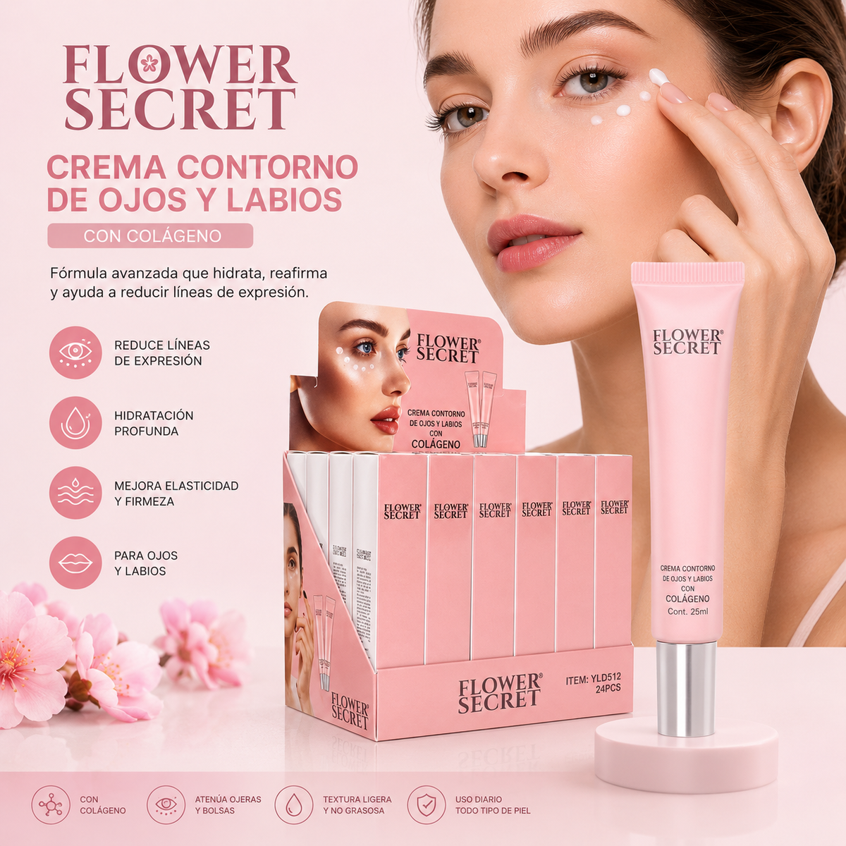 Crema Contorno de Ojos y Labios