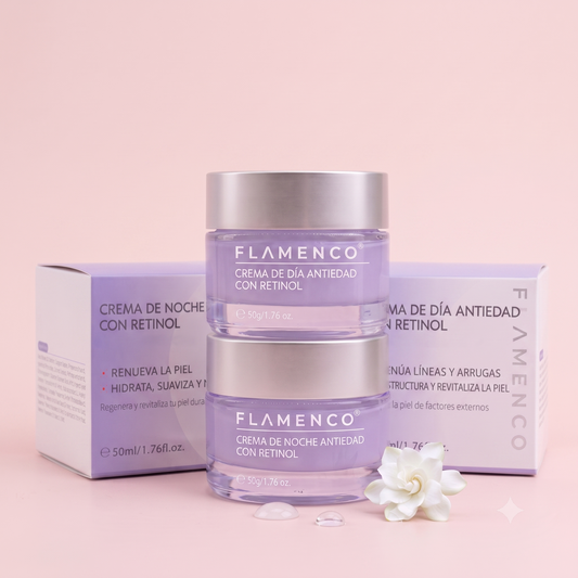 Pack Skincare Coreano - Crema Retinol Día/Noche