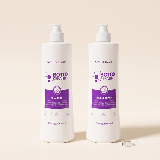 Pack Capilar: Shampoo + Acondicionador (Keratina) — Rutina Base