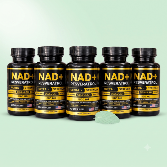 NAD+ Resveratrol — Energía & Longevidad
